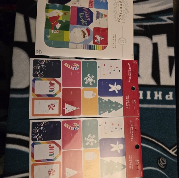 3/$15 New wondershop at target Christmas peel and stick gift tags 190 total - Picture 6 of 6